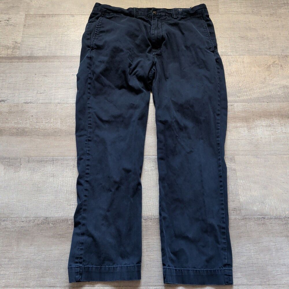 Polo Ralph Lauren Mens Straight Chino Pants Blue 34x30
